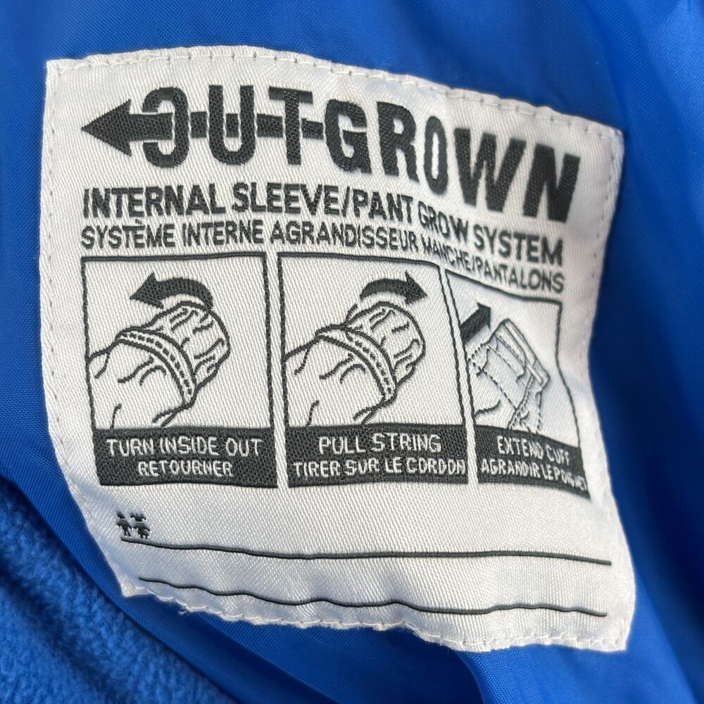 Columbia Bright Blue Kids Snow Pants - Picture 10 of 12